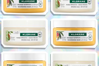 9PR: Klorane Intense Repairing Mask with Organic Cupuacu, 150mL and Klorane Mango Butter Mask, 150mL