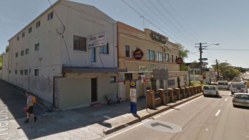 The backpackers' hotel on Parramatta Rd, Concord, as pictured on Google Street View. Picture: Supplied