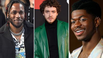 (L-R) Kendrick Lamar, Jack Harlow, Lil Nas X lead the MTV VMA 2022 nominations