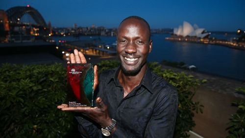 Refugee Deng Adut crowned NSW Aussie of the Year