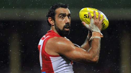 Political career looms for Swans star Goodes