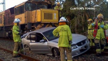 There are major delays on the train line between the Sunshine Coast and Brisbane. (Clayton Towing)