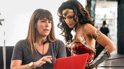 Patty Jenkins and Gal Gadot