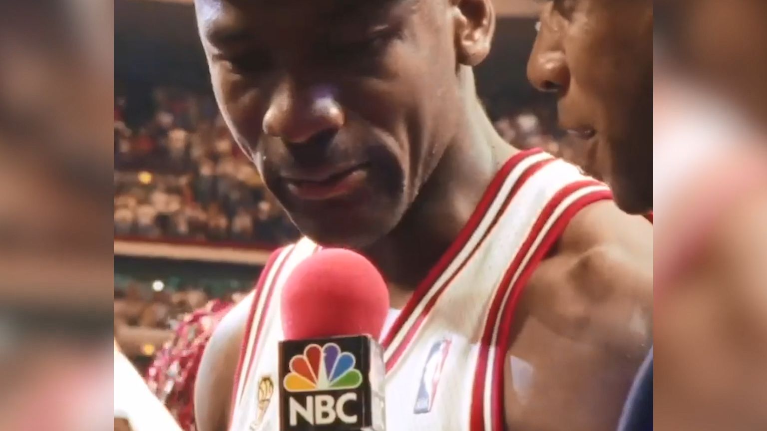 Michael Jordan and Luc Longley involved in heated argument during video session