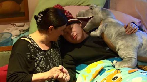 Maria Liistro and her son, Sammy-Joe. (9NEWS)