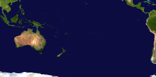 Masses of warm water move from one side of the pacific ocean to the other in a cycle known as the El Nino Southern Oscillation.