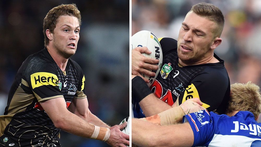 Matt Moylan and Bryce Cartwright have signed new deals with the Panthers. (AAP)
