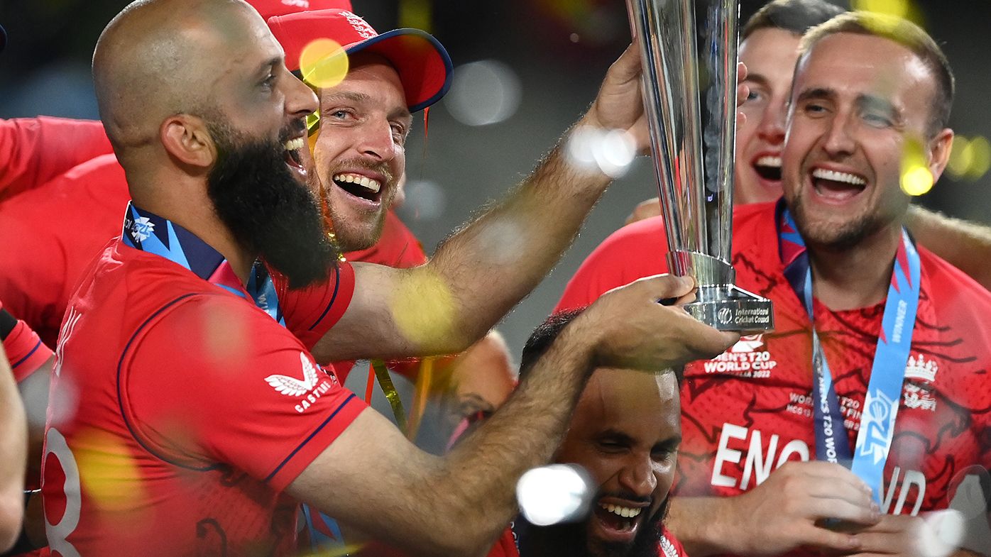 Moeen Ali was part of England&#x27;s T20 World Cup-winning side.
