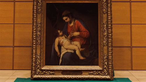"Madonna with Child" by Alessandro Turchi has been missing since it was stolen in World War II.
