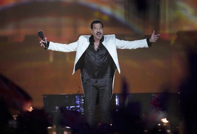 Lionel Richie performs during the concert at Windsor Castle in Windsor, England, Sunday, May 7, 2023, celebrating the coronation of King Charles III. 