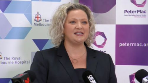 Ms Hennessy spoke about the research today. (9NEWS)