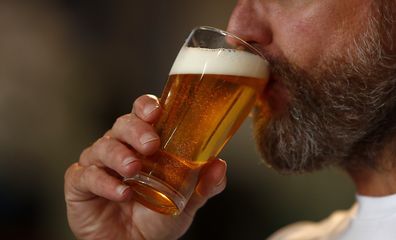 The amount of alcohol drunk by Australians in the last financial year fell to the lowest level since the 1960s.