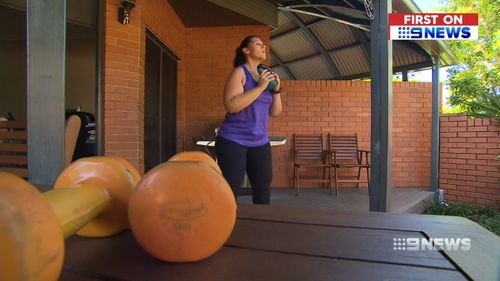 For her, the key motivation was to be healthy enough to see her daughter grow up, get married and have children of her own. (9NEWS)