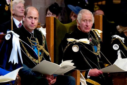 King Charles and Prince William