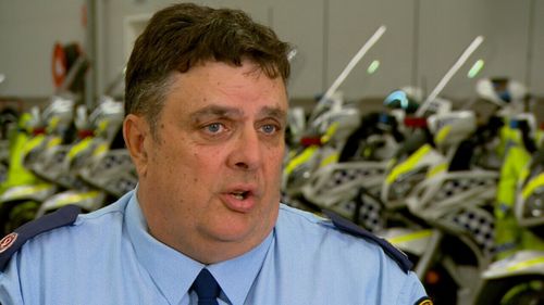 Assistant Commissioner Mick Corboy is the head of the NSW Police Highway Patrol.