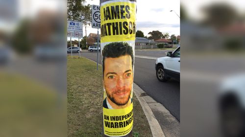 James Mathison to be charged cost of election poster removal