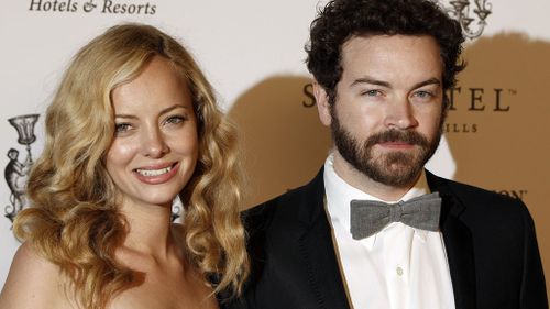 Masterson and his wife, model and actress Bijou Phillips. (AAP)
