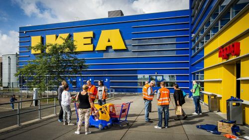 The IKEA concept – keeping prices low by letting the customers assemble the furniture themselves – offers affordable home furnishings at stores across the globe. (AAP)