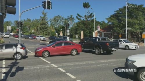 Fines have lifted for drivers who queue across intersections.