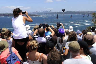 The start to the Sydney to Hobart is one of sport's great spectacles.