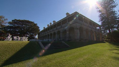 It is a place on the harbour often mistaken for Kirribilli House. (9NEWS)