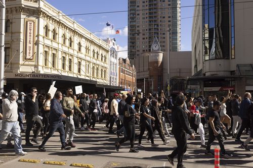 Last month thousands marched into the Sydney CBD with chants and banners against the current COVID-19 restrictions. 
