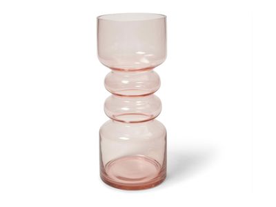 Tinted glass colour vase — Big W
