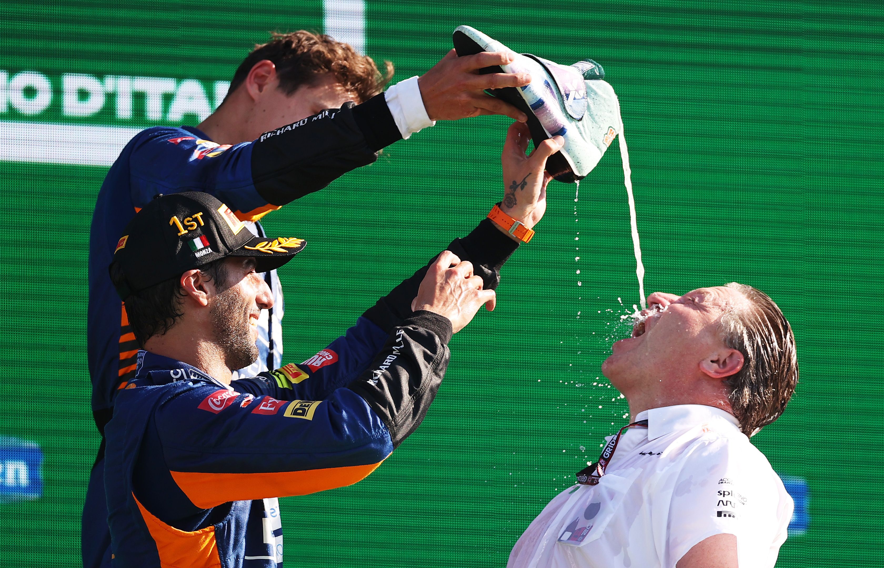 McLaren boss Zak Brown says Daniel Ricciardo's Italian GP win the proudest day of his career 