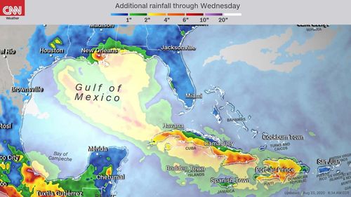 Two hurricanes set to descend on US Gulf Coast