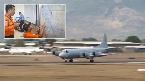 A RAAF Orion search and communications aircraft. (9NEWS)