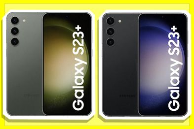 9PR: Samsung Galaxy S23+, 512GB in Phantom Black and Green 