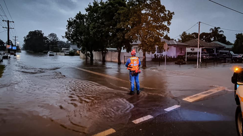 Flash flooding has occured in various areas across Sydney, including Penrith, and Londonderry.