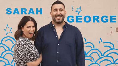 Sarah and George from The Block 2020.