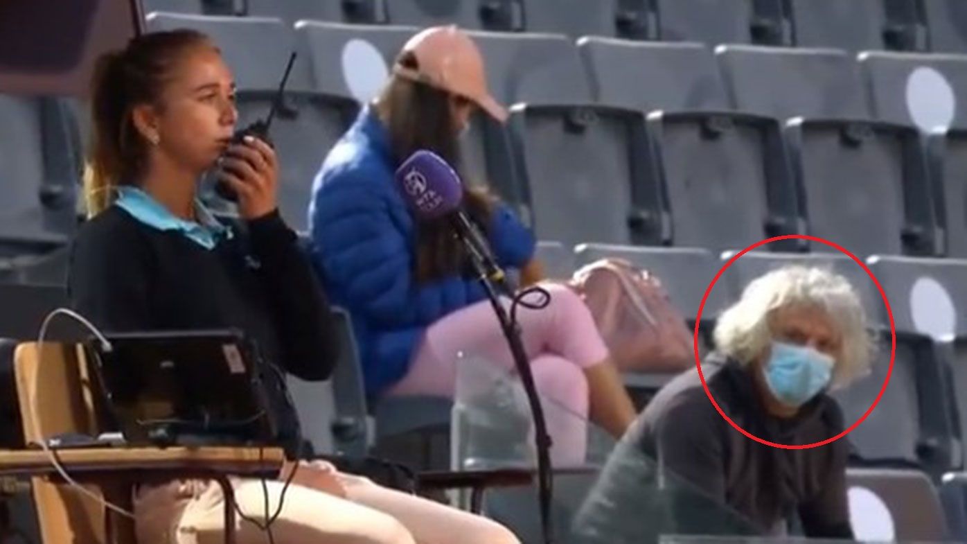 Umpire forced to call for security at WTA event as Camila Giorgi's father gets 'very mad'