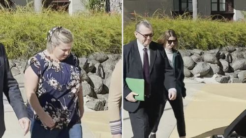Two childcare workers have escaped jail time after leaving a toddler on a bus for more than five hours in the Central Queensland heat.