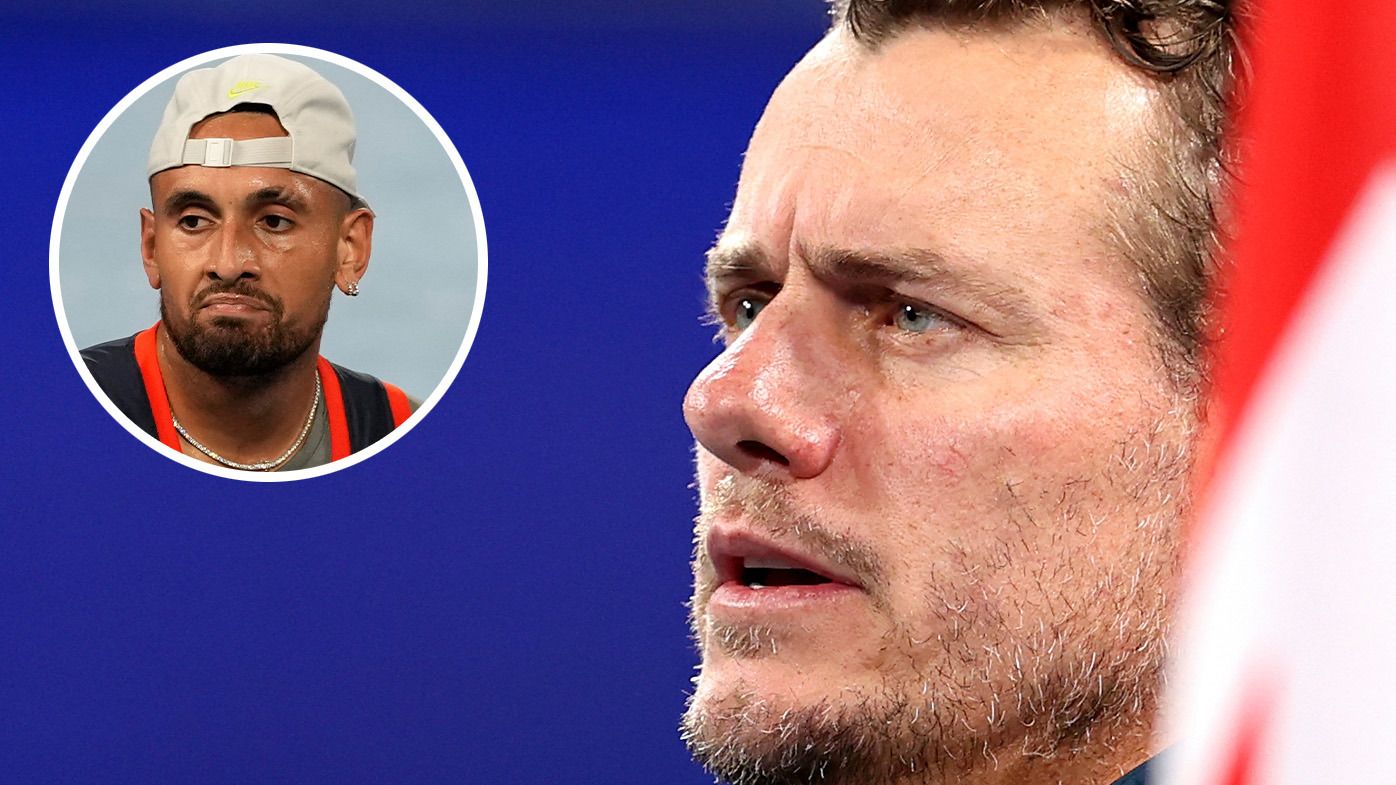 'That's the normal way of doing it': Lleyton Hewitt clips Nick Kyrgios after United Cup snubbing