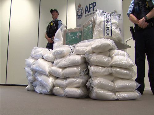 The drug precursor could have been used to make 922 kilograms of methamphetamine.