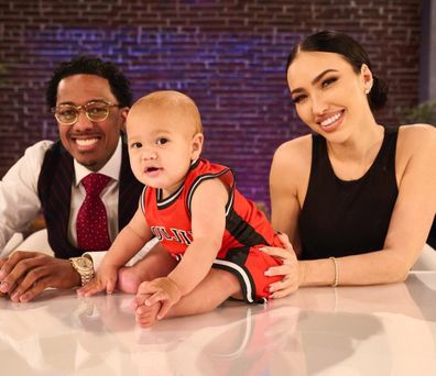 Nick Cannon and Bre Tiesi with their son Legendary Love