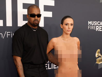 Kanye West dan Bianca Sensori di 2025 Grammy Red Carpet