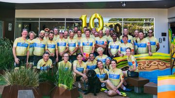 In the 10th year, riders were set their biggest challenge ever - a four day, 510km ride. 