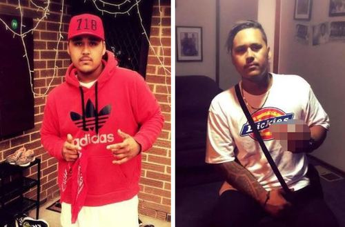 Teira Bennett (left and right) is one of the men accused of attacking Tony Mokbel in jail.