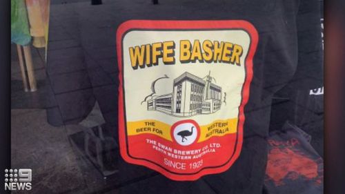 A WA clothing shop is refusing to stop selling a 'Wife Basher' t-shirt, despite angry backlash over concerns it glorifies domestic violence. 