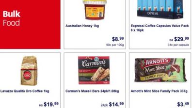 Aldi bulk food sale