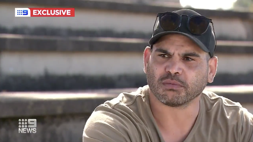 Greg Inglis speaks to 9News reporter Danny Weidler.