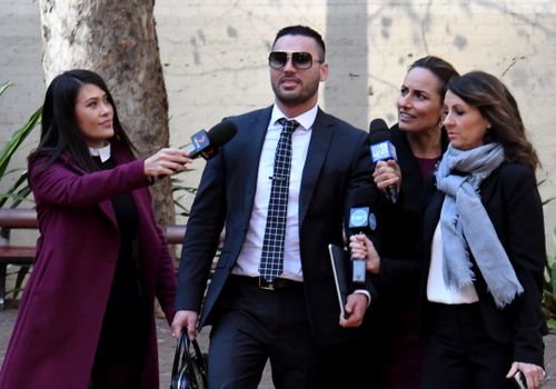 Mehajer is becoming a regular face in the Sydney court system. Picture: AAP