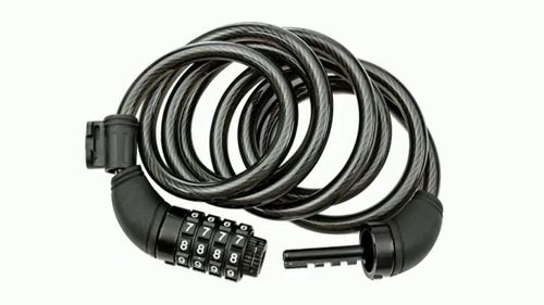 Police recovered a combination bike lock similar to this one at the scene. (Supplied)