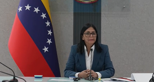  Venezuela's Vice President Delcy Rodriguez in televised speech after Nicolas Maduro capture