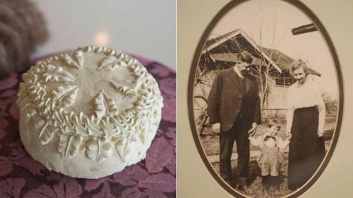 Rediscovery of 100-year-old wedding relic in US man's garage takes the cake