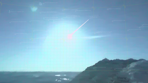 The unusually bright meteor was visible from large parts of southern Norway 