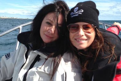 Shannen Doherty and Holly Marie Combs